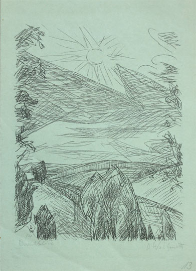 Landschaft 1920/21